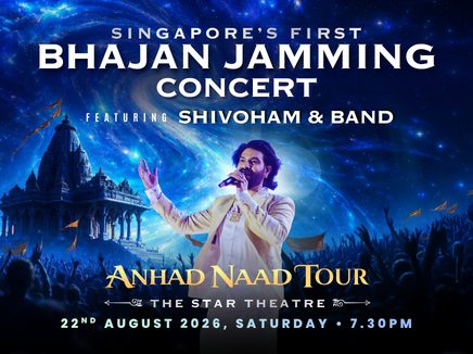 Singapore's First Bhajan Jamming Concert Featuring Shivoham & Band Anhad Naad Tour