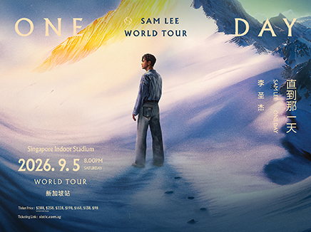 Sam Lee「One Day」World Tour - Singapore 李圣杰「One Day 直到那一天」Concert