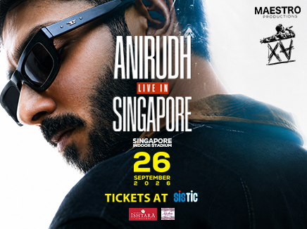 ANIRUDH XV TOUR: LIVE IN SINGAPORE