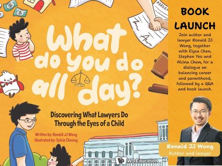 Book Launch - What Do You Do All Day? Discovering What Lawyers Do Through The Eyes Of A Child