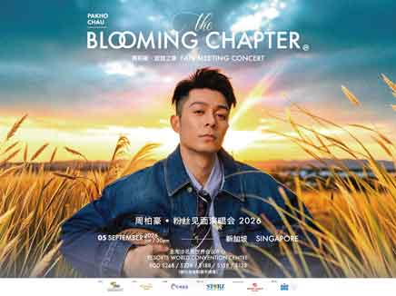 Pakho Chau: The Blooming Chapter Fan Meeting Concert - Singapore